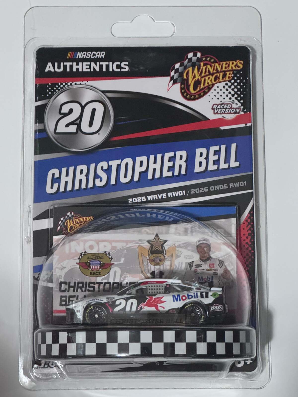 NASCAR Winner's Circle Christopher Bell #20 Mobil 1 Win 2026