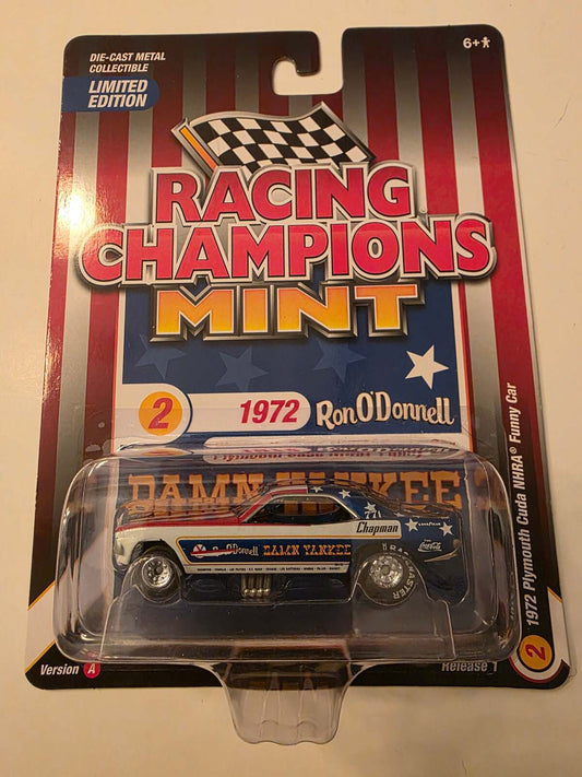 Racing Champions Mint 1972 Plymouth Cuda | 2025 Release 1 Version A | 2/3