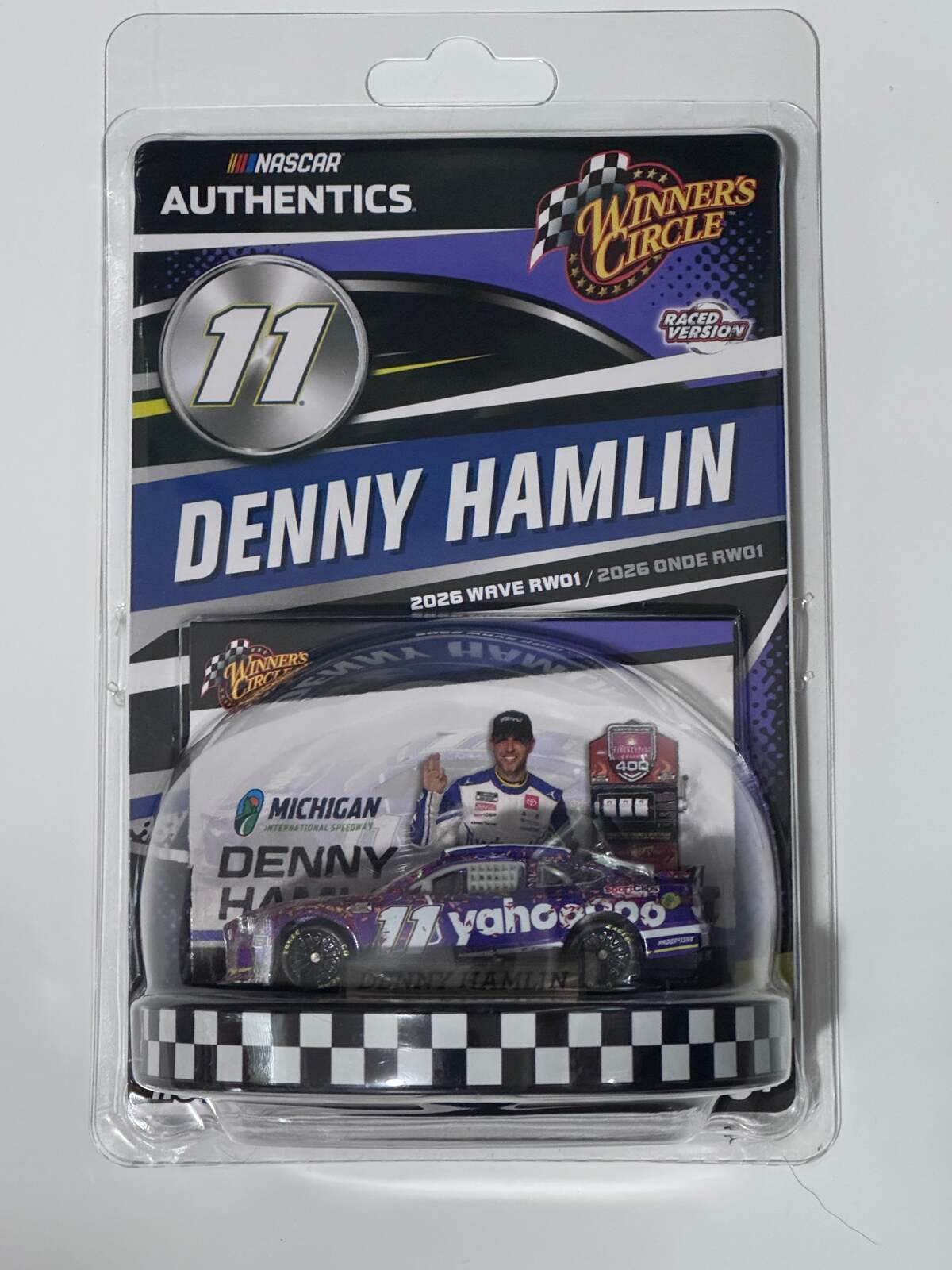 NASCAR Winner's Circle Denny Hamlin #11 Michigan Win 2026