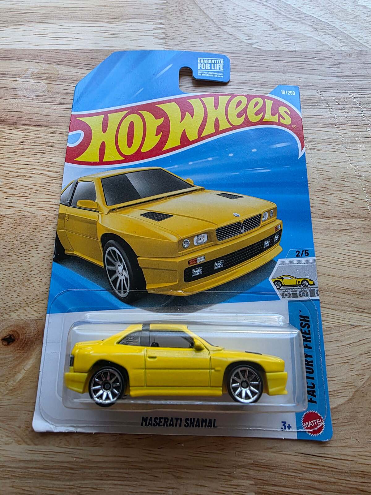Hot Wheels Maserati Shamal | Factory Fresh 2/5 | 16/250