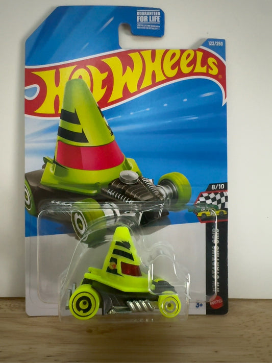 Hot Wheels 2025 Cone Shaker Treasure Hunt front package view