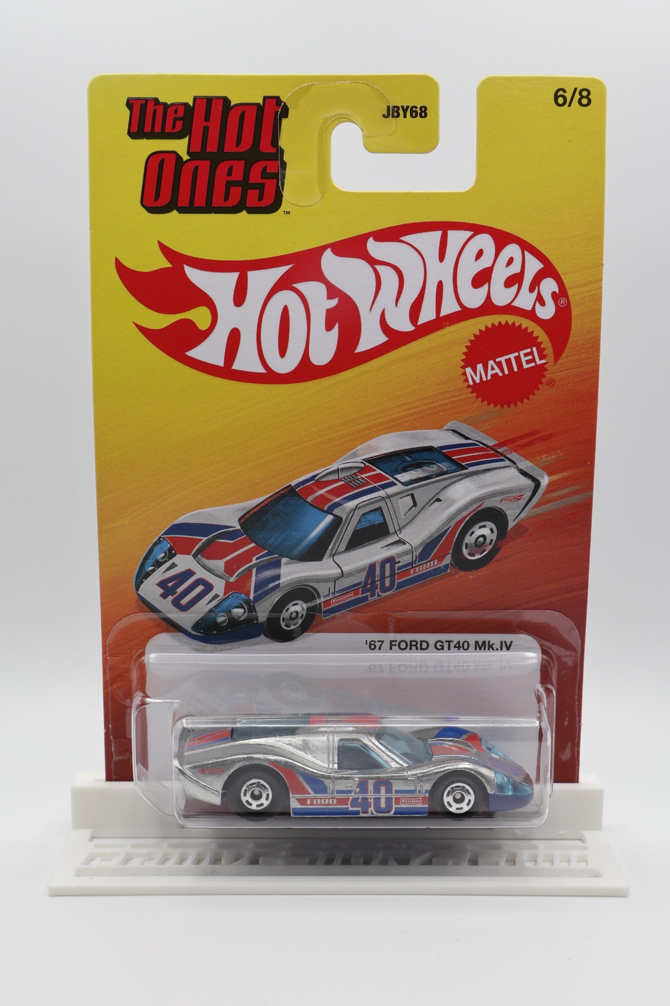 Hot Wheels 67 Ford GT40 Mk.IV The Hot Ones 6 of 8