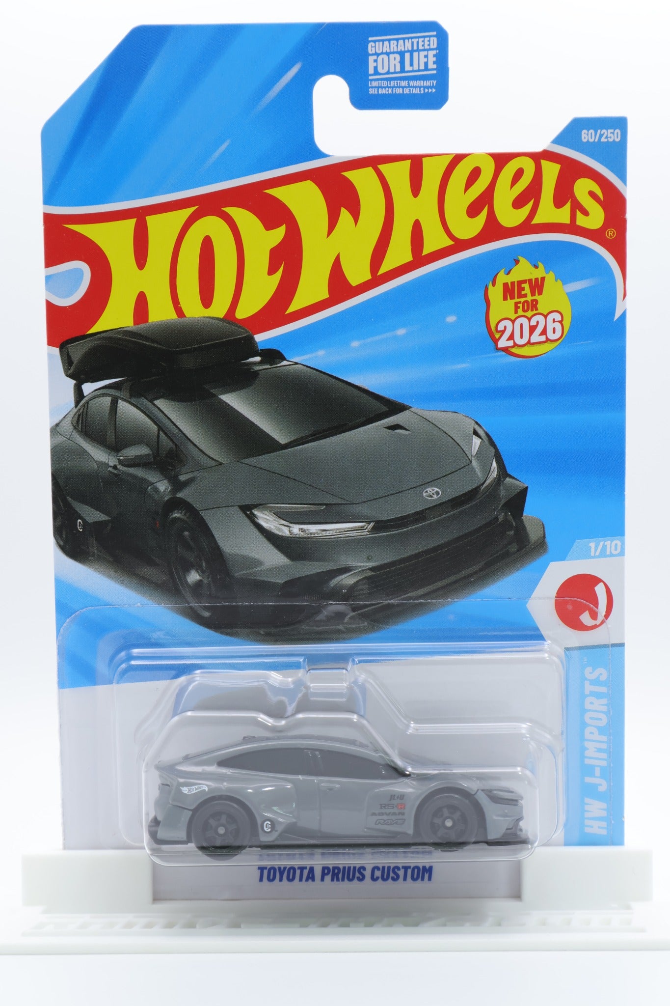 Hot Wheels Toyota Prius Custom dark gray HW J-Imports 1/10 60/250 2026