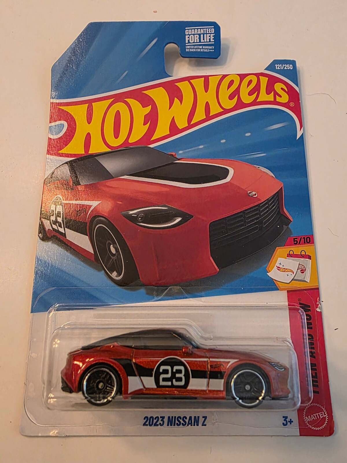 Hot Wheels 2023 Nissan Z | Then and Now 5/10 | 127/250