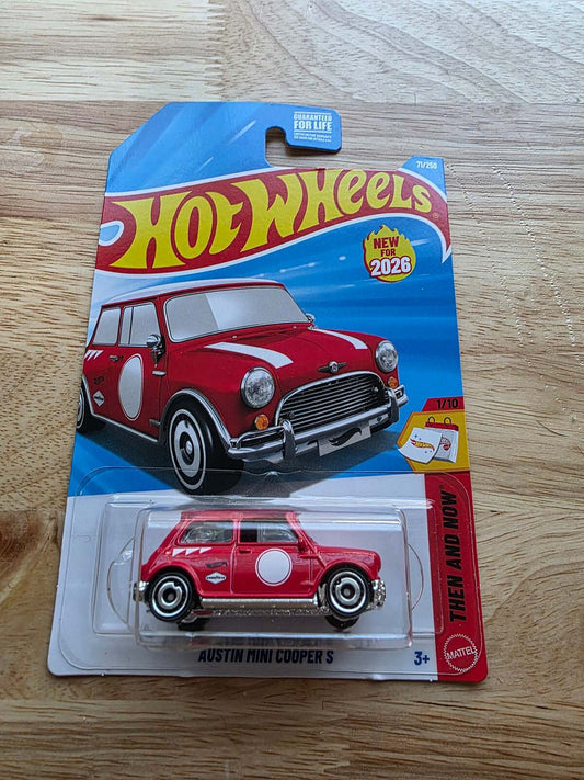 Hot Wheels Austin Mini Cooper S | Then and Now 1/10 | 71/250