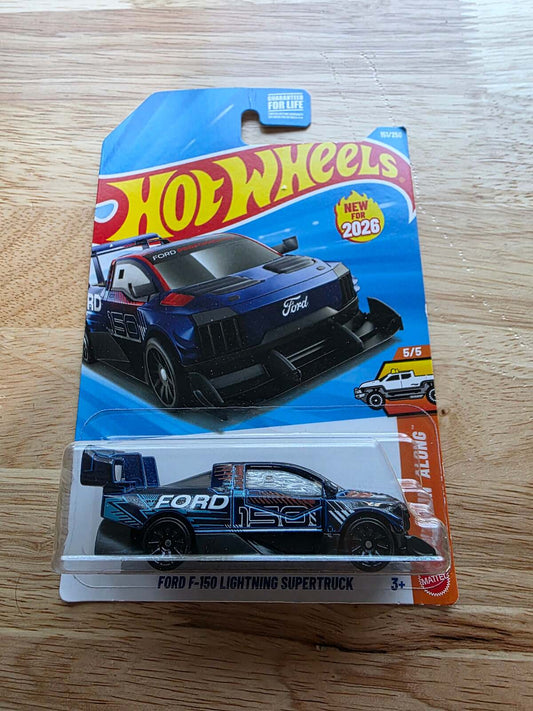 Hot Wheels Ford F-150 Lightning SuperTruck | Truckin' Along 5/5 | 157/250