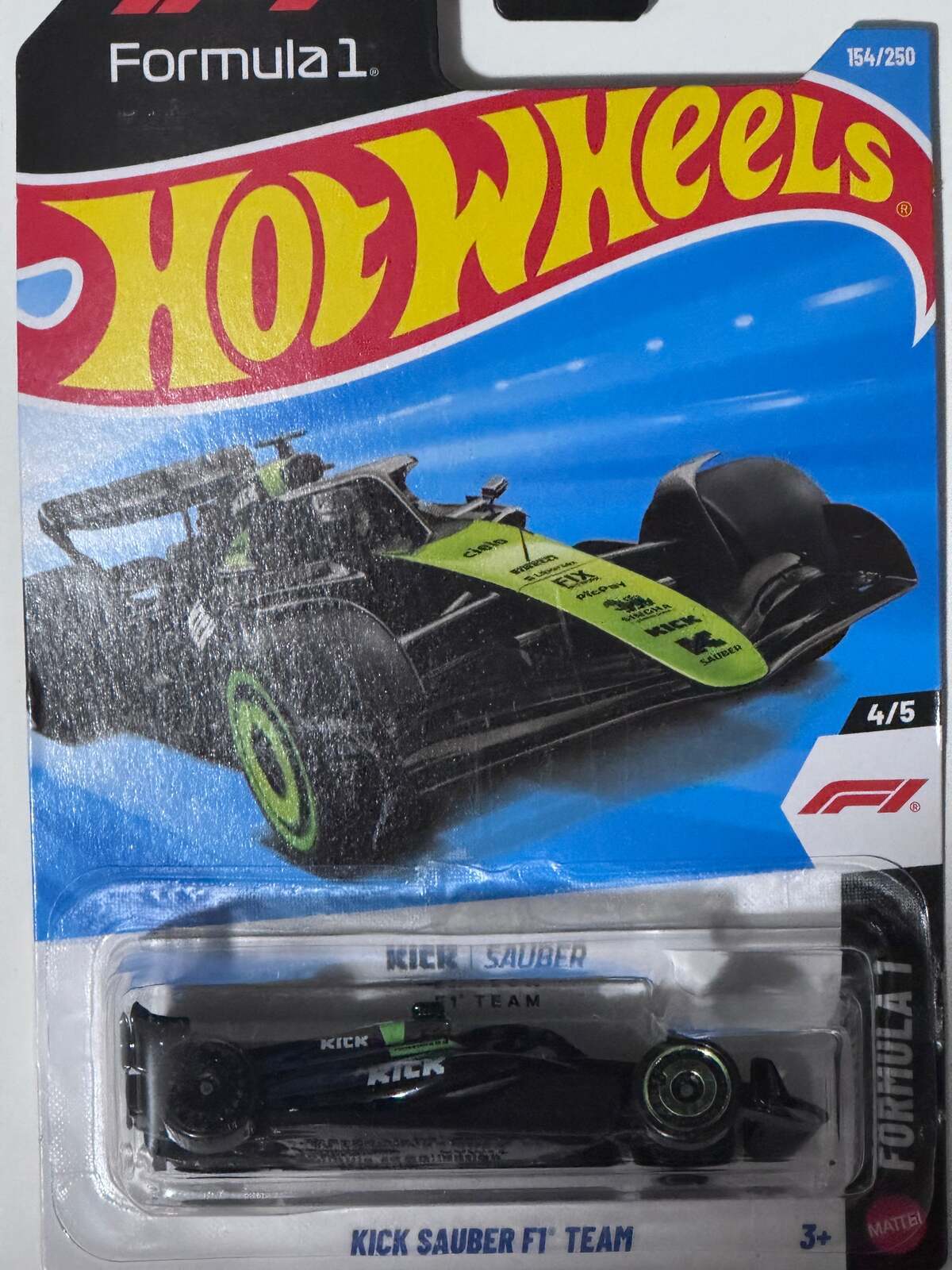 Hot Wheels F1 Kick Sauber F1 Team 4/5