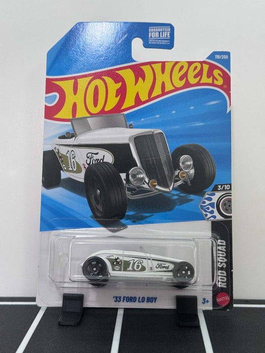 Hot Wheels '33 Ford Lo Boy | Rod Squad 3/10 | 119/250