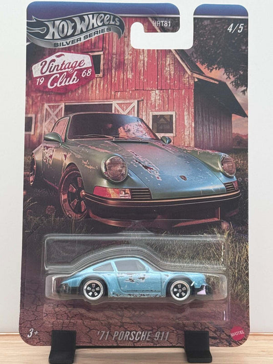 Hot Wheels Silver Series '71 Porsche 911 | Vintage Club 4/5