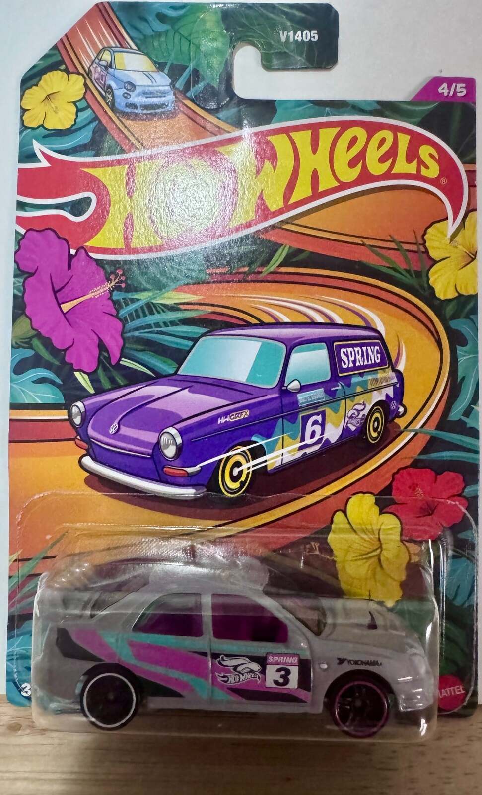 Hot Wheels Spring | Complete 5-Car Set