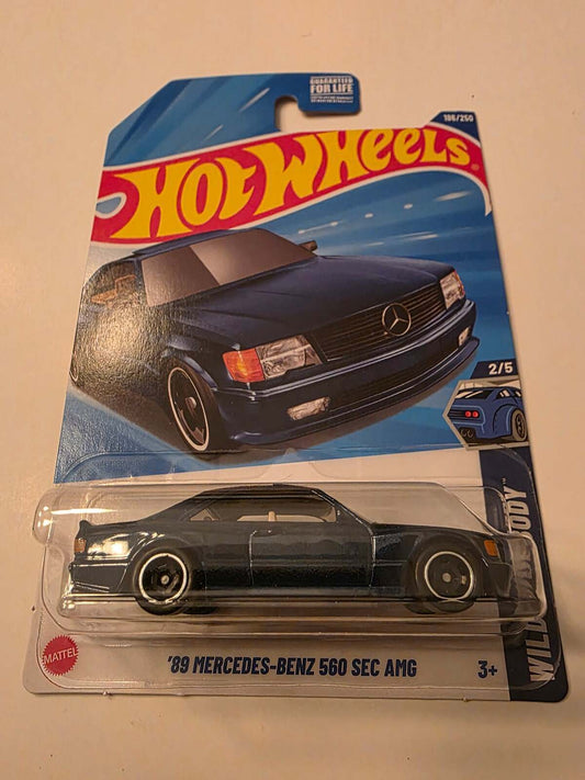 Hot Wheels '89 Mercedes-Benz 560 SEC AMG | Wild Widebody 2/5 | 176/250