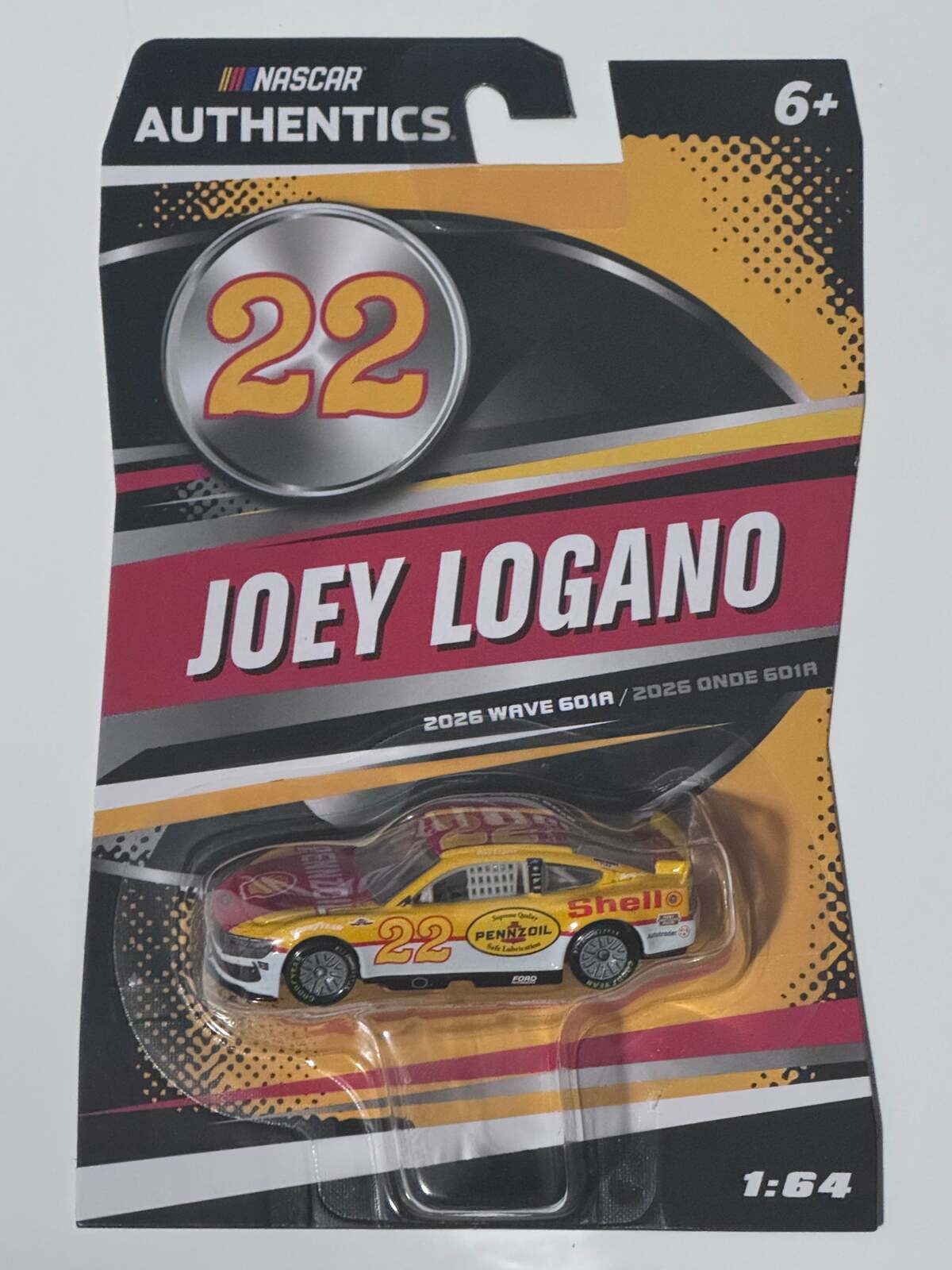 NASCAR Authentics Joey Logano #22 Shell Pennzoil 2026