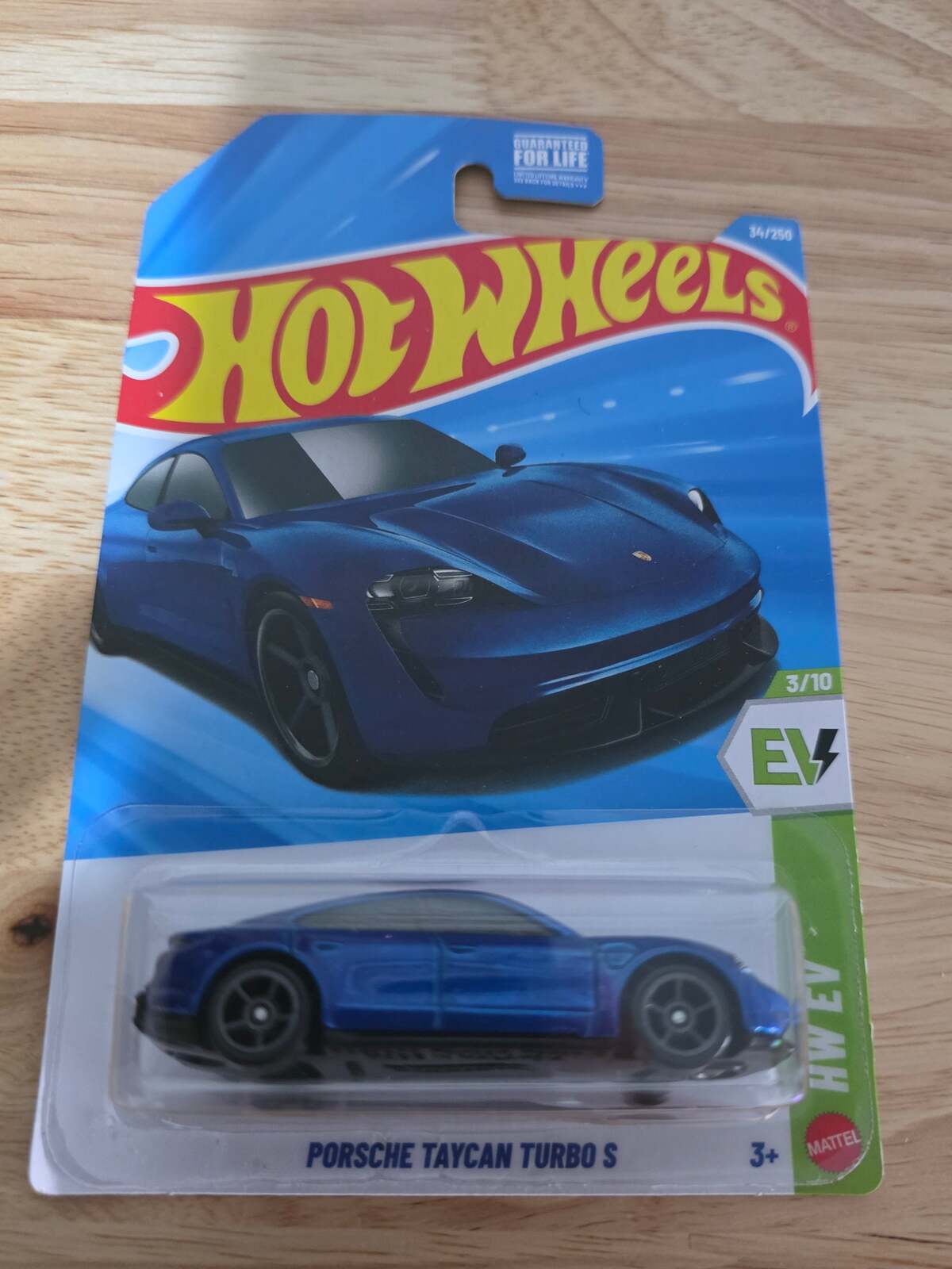 Hot Wheels Porsche Taycan Turbo S | HW EV 3/10 | 34/250