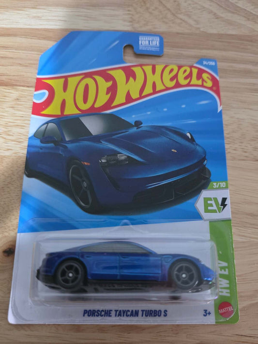 Hot Wheels Porsche Taycan Turbo S | HW EV 3/10 | 34/250