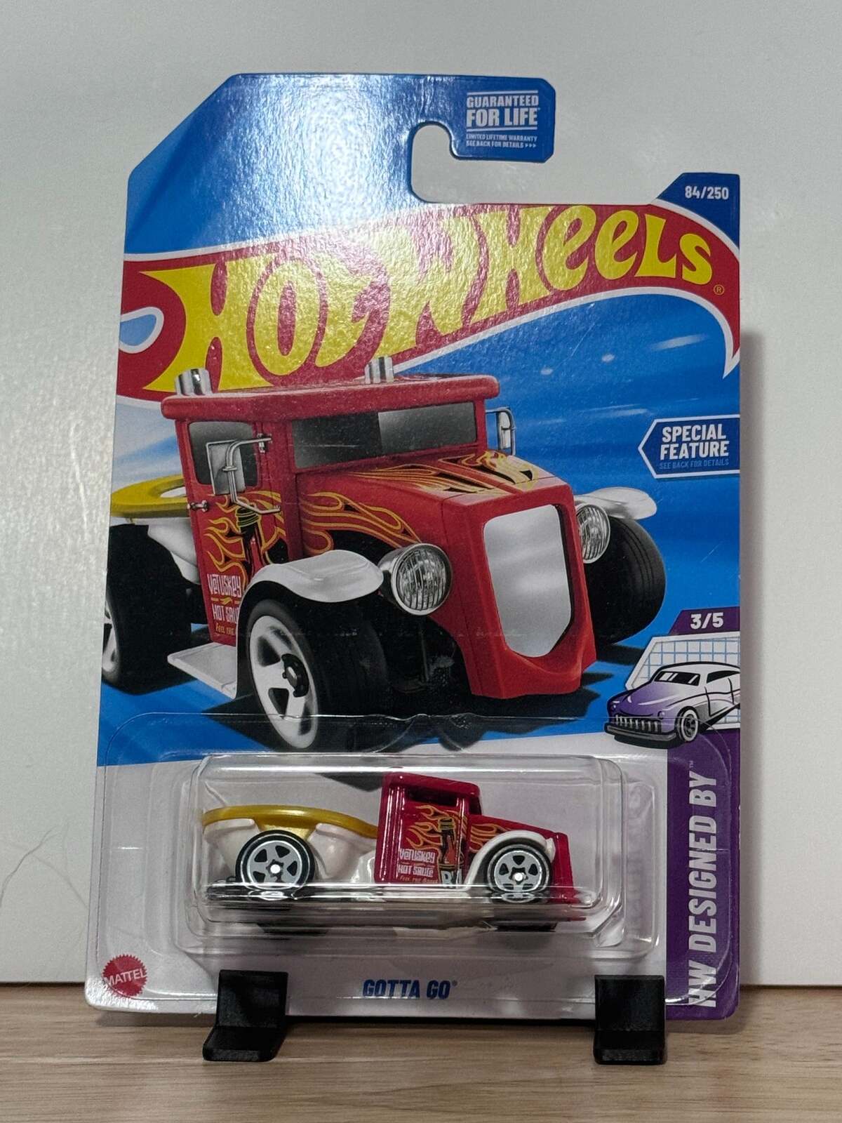 Hot Wheels Gotta Go | HW Designed By 3/5 | 84/250