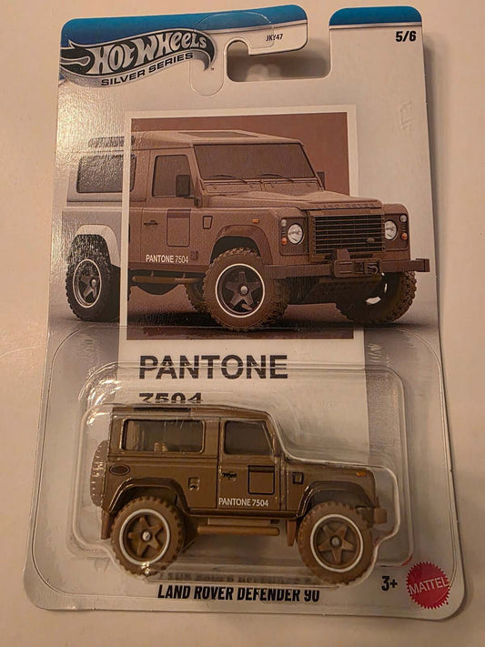 Hot Wheels Land Rover Defender 90 | Pantone 7504 5/6 | 5/6